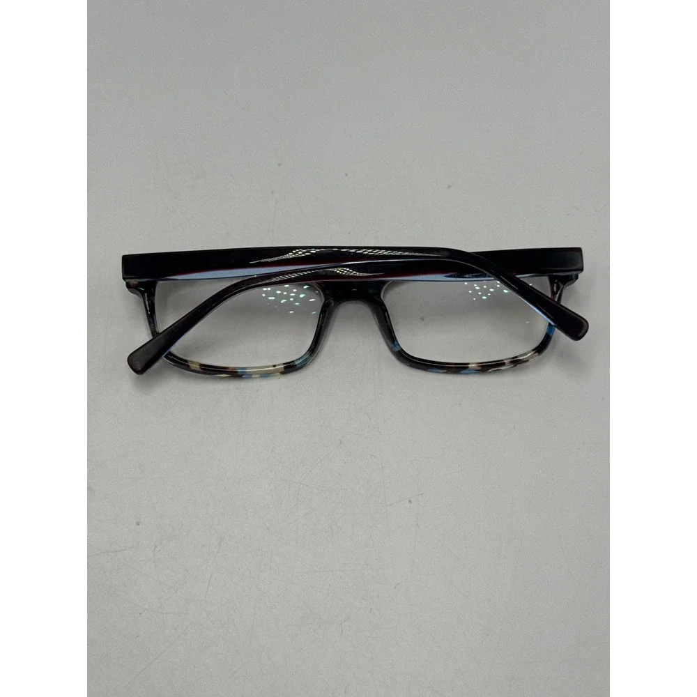 Marchon NYC M-CORNELIA 215 Tortoise Blue Eyeglasses Frames 52-16-135